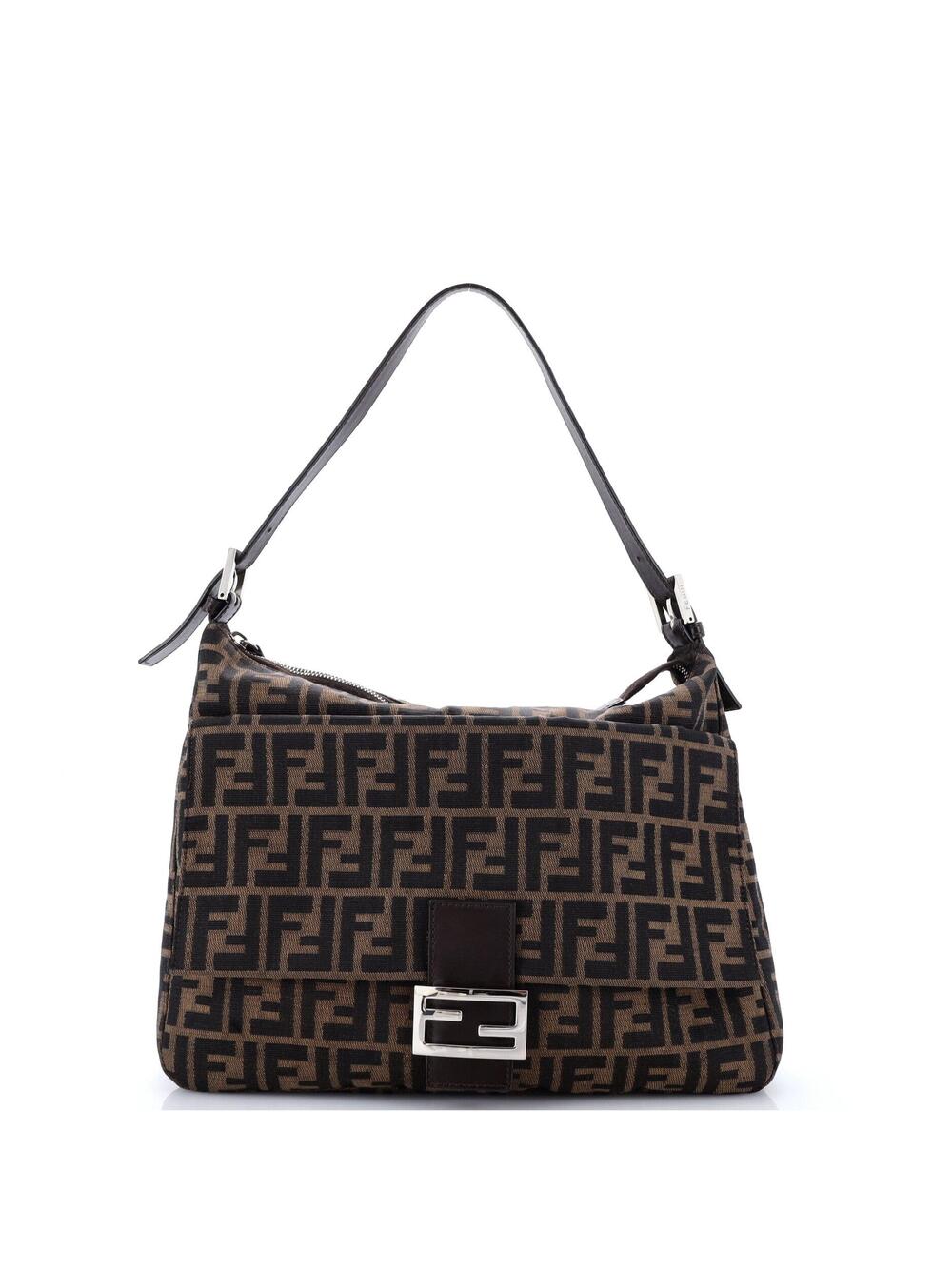 Fendi Mama Forever Zip Hobo Zucca #349559F16B
